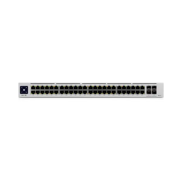 Ubiquiti UniFi Pro 48-Port PoE Managed L2/L3 Gigabit Ethernet (10/100/1000) Power over Ethernet (PoE) 1U Silber thumbnail