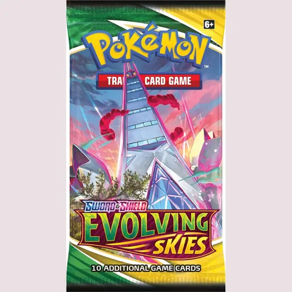 Tcg Pokémon Sword & Shield Evolving Skies 1 Booster Pack Orginele Pokémon Kaarten thumbnail