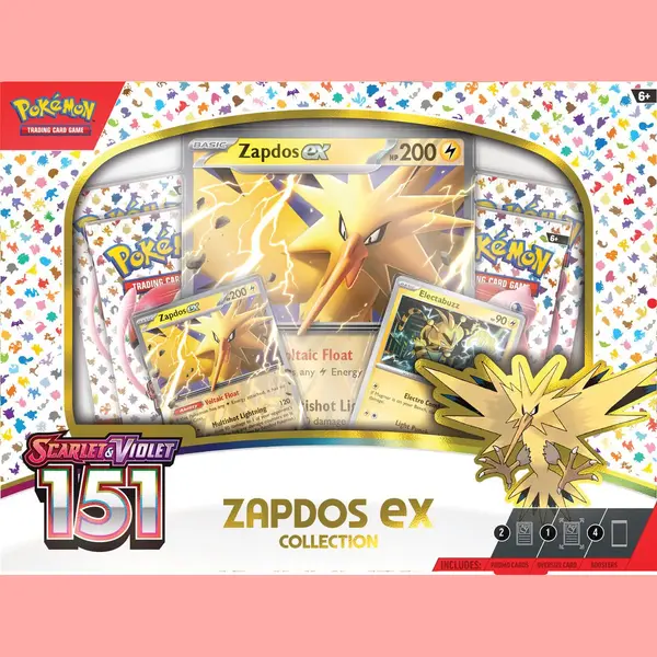 Pokémon Scarlet & Violet 151 Zapdos Ex Box - Pokémon Kaarten - Trading Cards thumbnail