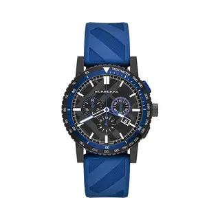 Burberry BU9807 The City Navy Blue Chronograph Men's Watch