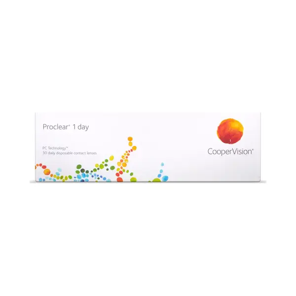 CooperVision Proclear 1 Day, Tageslinsen Weich, 30 Stück / Bc 8.7 Mm / Dia 14.2 / -2.00 Dioptrien thumbnail