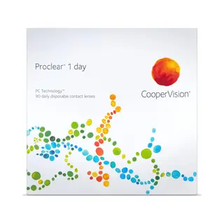 CooperVision Proclear 1 Day, Tageslinsen Weich, 90 Stück / Bc 8.7 Mm / Dia 14.2 / 8.00 Dioptrien