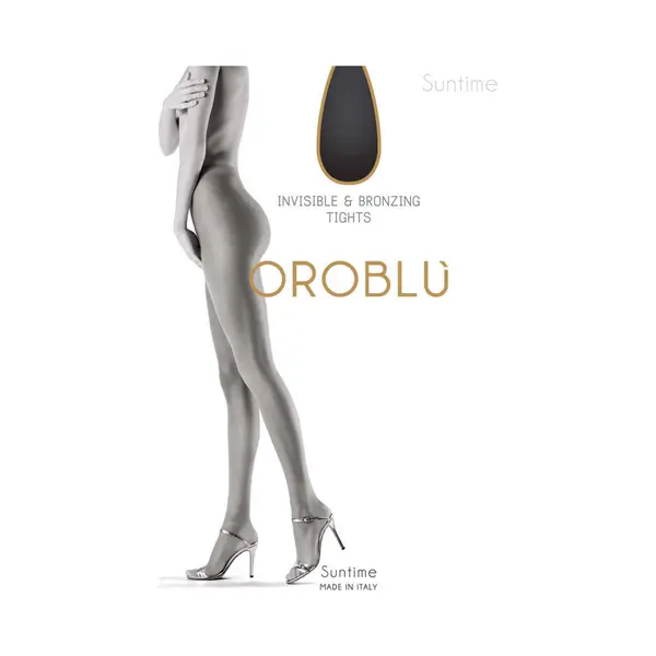 Oroblu Suntime Bronzing Effect Strumpfhose, Haut-braun - M thumbnail