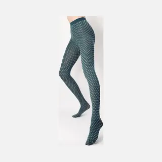 Oroblu - Little Flowers - Panty 60 Den - Cobalto - Maat S / M