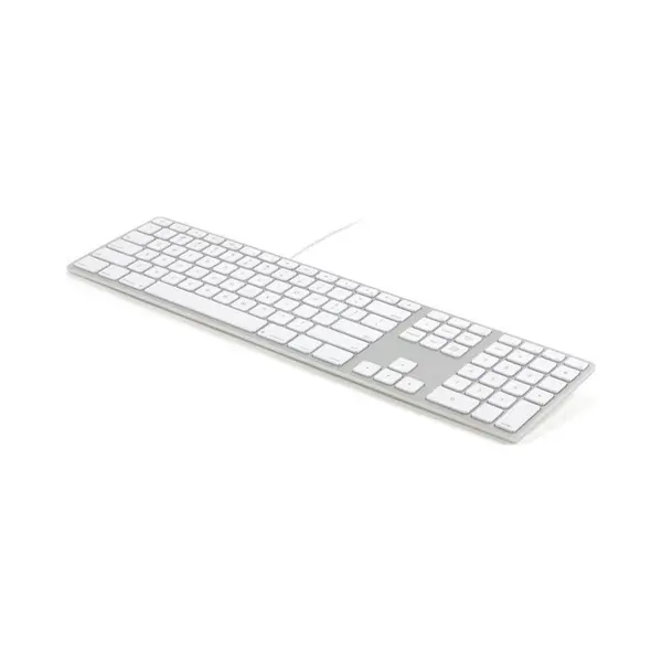 Matias Kabel Rgb -Tastatur Us Qwerty Für Pc Silber (Engels Internationaal, Bedraad), Toetsenbord, Zilver thumbnail