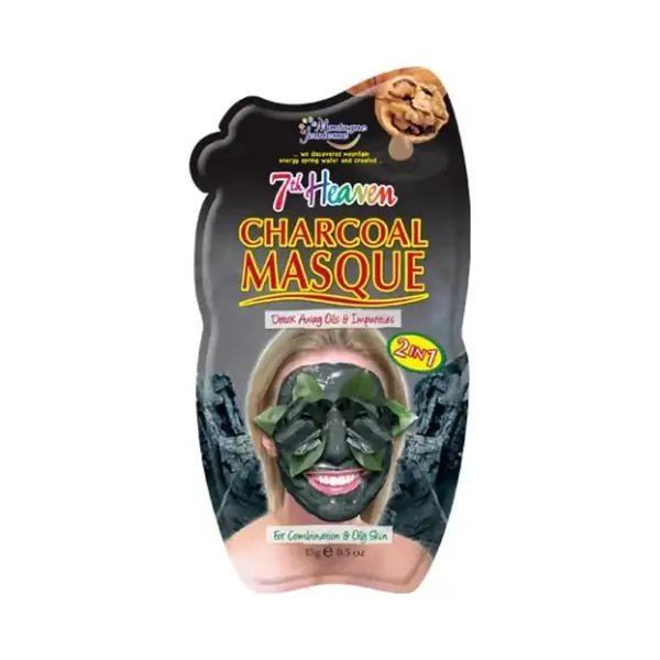 7th Heaven Peel Off Gezichtsmasker - Charcoal Mud thumbnail
