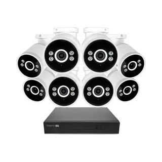 Swann AdvancedX 4K Wired Nvr Cctv 8 Bullet Camera Kit 16 Channel 2TB