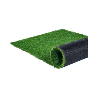 Vevor Kunstgras, Groen Grastapijt, 1, 2 X 1, 8 M, Kunstdeurmat 35 Mm, Decoratie Voor Buitenterras, Gemakkelijk Te Reinigen Met Afvoergaten, Voor