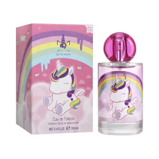 Air-Val International Unicorn Eau De Toilette Natural Perfume Spray, Vegan And Dermatologically Tested Edt Spray For Kids, 100ml