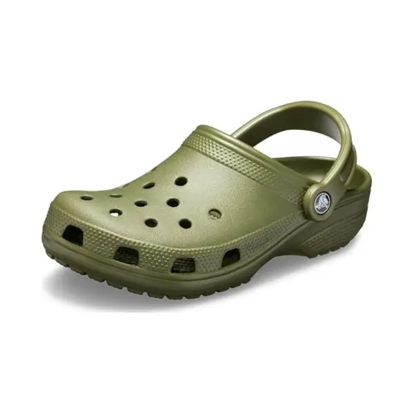 Crocs Unisex Classic Clogs, Army Green, 9 Uk Men/ 10 Uk Women thumbnail