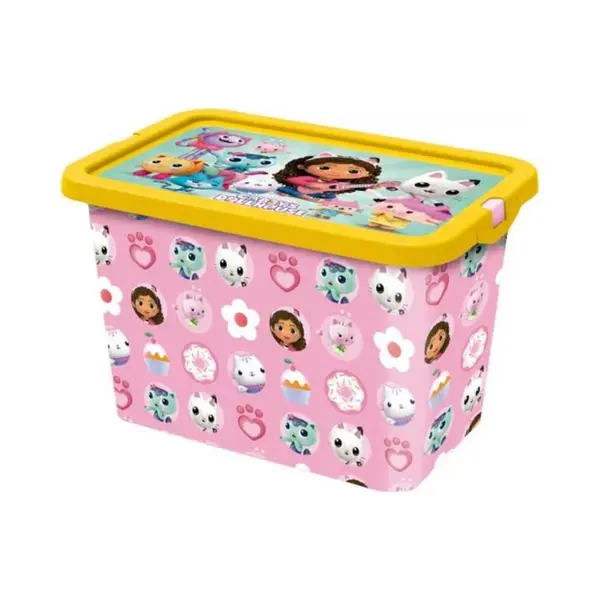 Stor Gabby's Dollhouse Opslag Klikdoos - 7L thumbnail