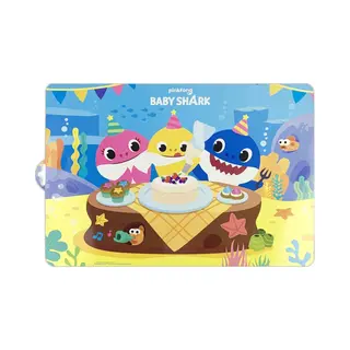 Stor Baby Shark Placemat, Black, Medium