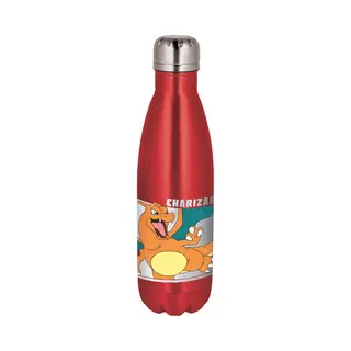 stor Pokémon's Charizard Drinkfles – Roestvrij Staal – 780 Ml – Sluit Goed Af – Drinkfles Voor Kinderen – Bpa-vrij – Rood