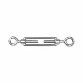 Amig Spanschroeven/draadspanner Met Oog/oog - 1x - 11cm - 316L Rvs - 120kg - M6 Schroefdraad
