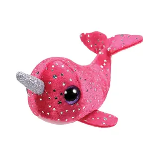 Ty Nelly Narwhal Plüschtier Rosa One Size