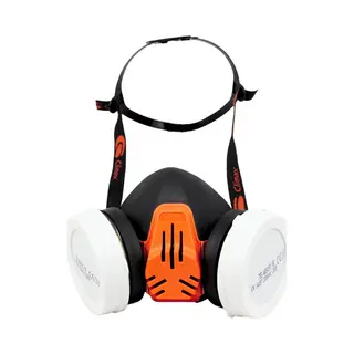 Climax Mondmasker - Incl. 2x ABEK1-P2 Filters - Halfgelaatsmasker - Gasmasker - Herbruikbaar