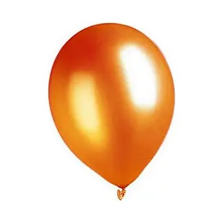 Globolandia - Oranje Metallic Ballonnen Van 29 Cm