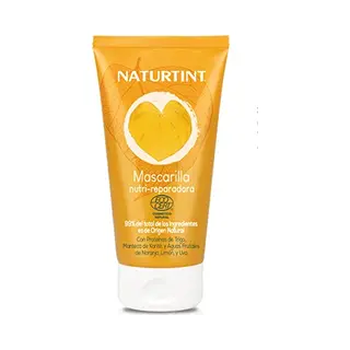 Naturtint Mask Nutrition And Deep Repair, Dry And Damaged Hair, 99% Natural Ingredients Karité Butter And Fruity Waters 150ml.