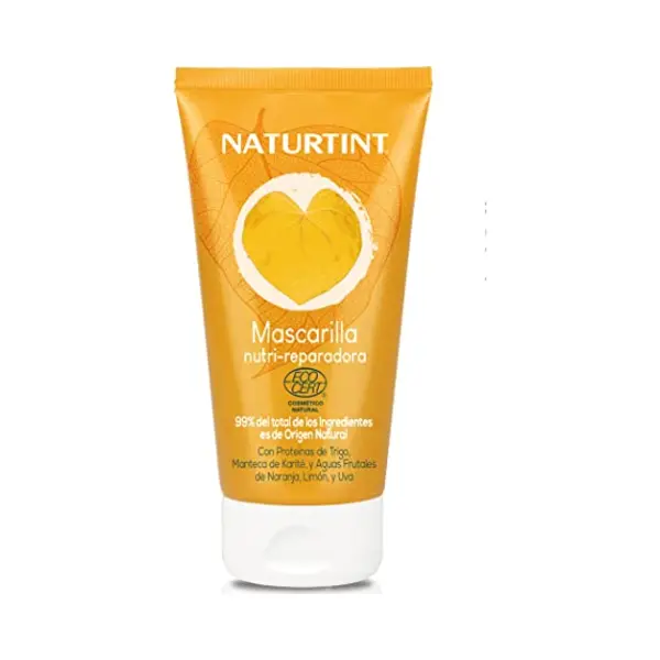 Naturtint Mask Nutrition And Deep Repair, Dry And Damaged Hair, 99% Natural Ingredients Karité Butter And Fruity Waters 150ml. thumbnail