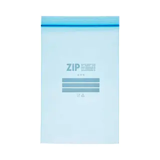 Leknes Keuken/diepvries Vershoud Zakken - 20x Stuks - 17 X 25 Cm - Transparant - Diepvrieszakken - Voedsel Luchtdicht Bewaren