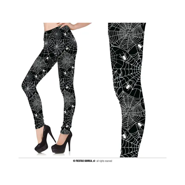 Fiestas Guirca - Legging Spinnen - L - Carnavalskleding - Carnaval - Carnavalskleding 2026 - Carnaval Kostuum thumbnail
