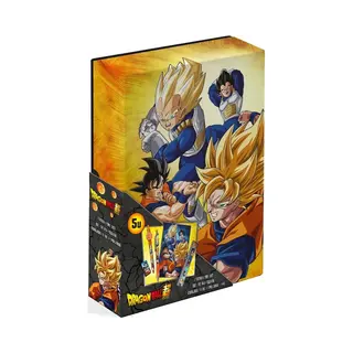 Dragon Ball Z Dragon Ball Super Etui – 5-delige Schoolset – Doosje Met Potlood, Pen, Gum, Liniaal & Notitieboekje
