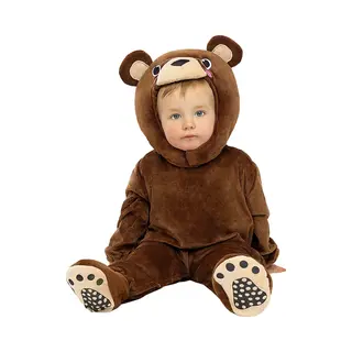 Funidelia Grizzly Beer Kostuum Voor Baby - Maat, 50 - 68 Cm - Bruin