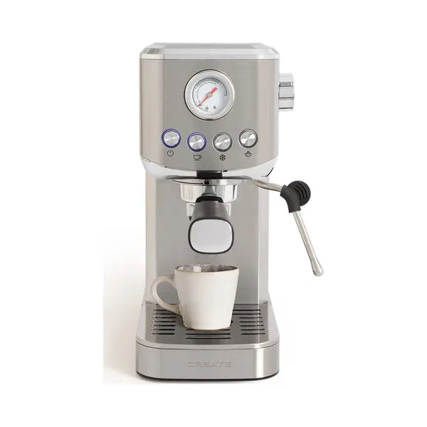 Create Create - Espressomachine Met Functie Voor Koude Koffie - Roestvrij Staal - Thera Classic Compact thumbnail
