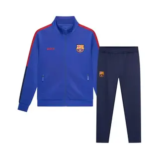 Fc Barcelona Trainingspak Heren 25/26 - Maat S T/m Xxl - Voetbalkleding - Trainingspakken - Volwassenen - Blauw - Officiële Fanmerchandise
