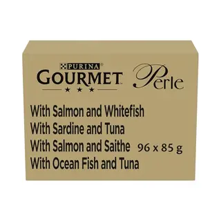 Jumbopack Gourmet Perle 96 X 85 G - Fisch-Mix In Sauce