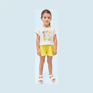 Mayoral - Short - Maat 116 - Meisjes - 032 Mimosa -