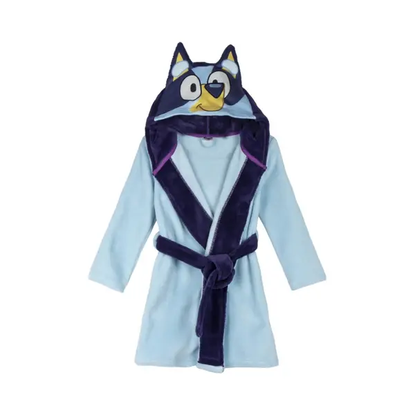 Cerda Group Bluey Badjas - Maat 98 - Polyester - Blauw - Kinderen thumbnail