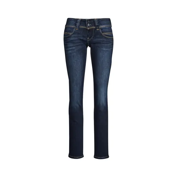 Pepe Jeans Damen Jeans Venus - Regular Fit - Blau - Ultra Dark, Größe, 33W / 34L, Farbvariante, Ultra Dark PL204175H06 thumbnail