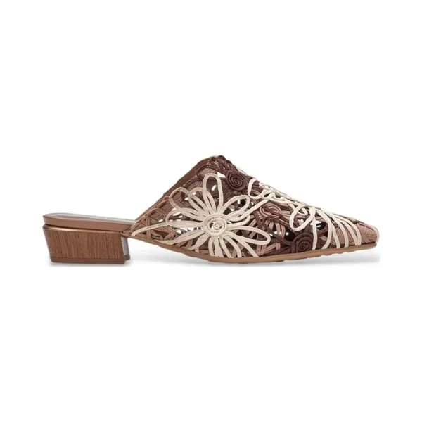 Hispanitas For Woman. HV264840 Brown Garden Shoe (39), Flat, 1 To 3 Cm, None, Casual thumbnail