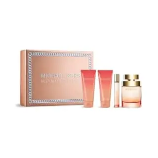 Michael Kors Wonderlust Giftset - 100 Ml Eau De Parfum Spray + 10 Ml Eau De Parfum Spray + 100 Ml Showergel + 100 Ml Bodylotion - Cadeauset Voor Dames