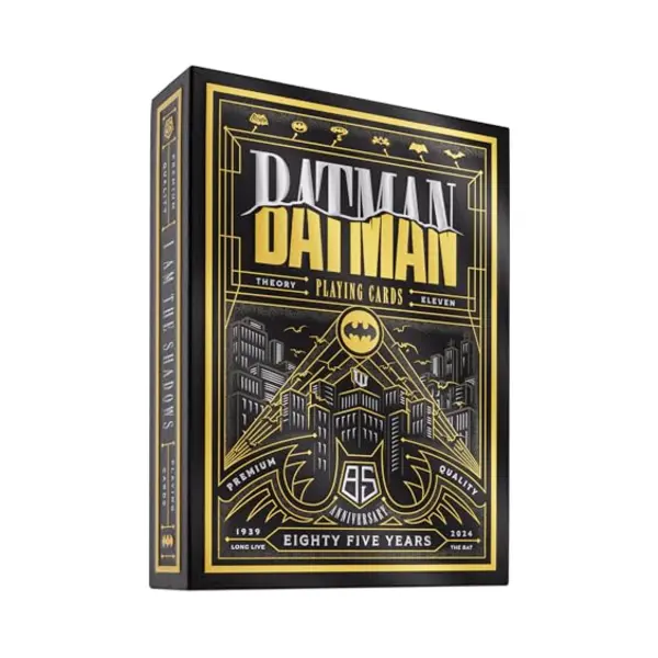 Theory11 Batman 85th Anniversary Playing Cards, Premium Playing Cards, Poker Size Standard Index thumbnail