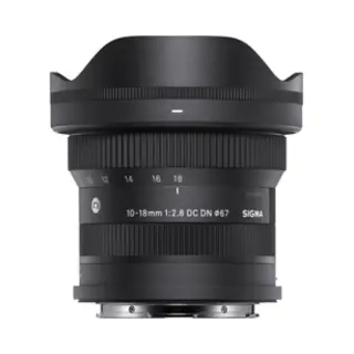 Sigma 10-18mm F2.8 Dc Dn | C, Canon-Rf Milc Wide zoom lens Black