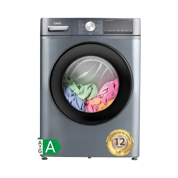 CHiQ Frontlader-waschmaschine 9 Kg, Space Pro, Normale Arbeitsplattentiefe, Große Trommel, Leiser Inverter-motor, 1400 U/min, Ki-Smart-Programm, thumbnail