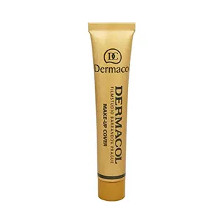Dermacol - Full Coverage Matte Foundation With Spf 30, Waterproof Foundation For Oily Skin, Acne, & Under Eye Bags, Long-Lasting Makeup, 30g - Shade
