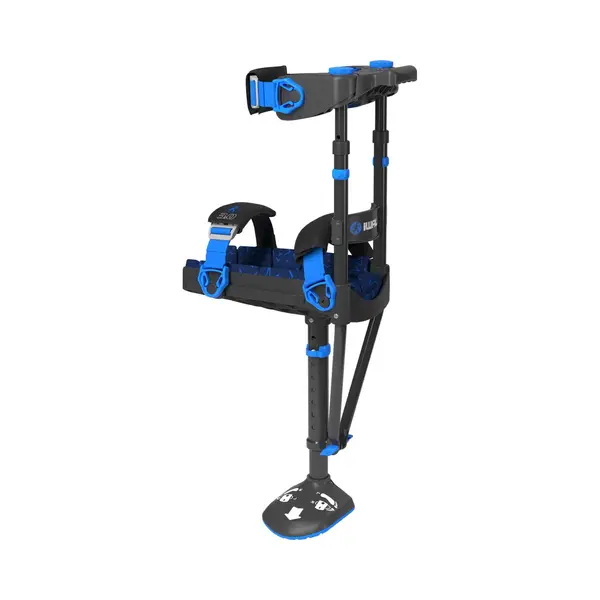 IWalk 3.0 Handsfree Kniekruk - One Size - Universeel - Zwart thumbnail