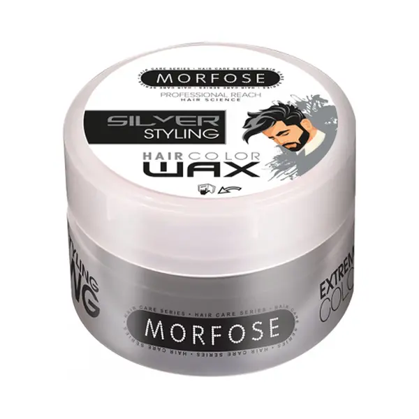 Morfose Hair Color Wax Silver 100 Ml thumbnail