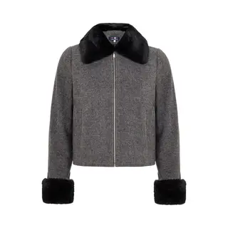 Jimmy Sanders Jas Dames Antraciet - L