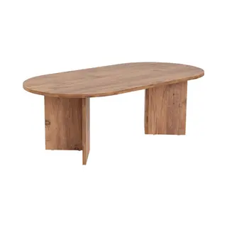 Skye Decor Couchtisch Sable (1-St., 1-tlg), Oval – Moderner Wohnzimmertisch Für Wohnzimmer