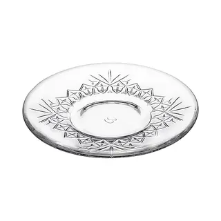 Pasabahce Timeless – Glazen Onderzetters – Set Van 6
