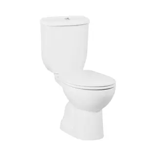 Creavit Sedef Staand Toilet / Vloertoilet Met Sproeier (bidet) – S-trap Vloeruitlaat – Wit