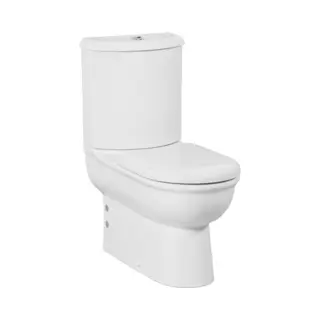 Creavit Selin Staand Toilet / Vloertoilet Met Sproeier (bidet) – Muur/onder-uitgang – Wit