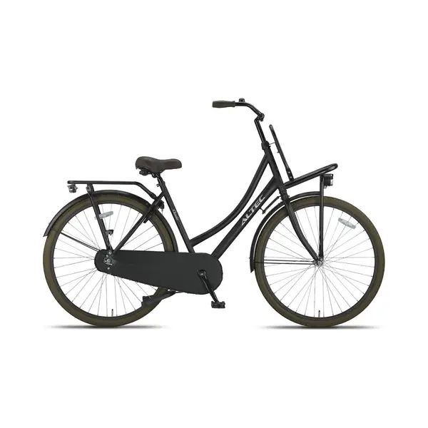 Altec Classic - Transportfiets - Damesfiets - 28 Inch - 53 Cm - Mat Zwart thumbnail