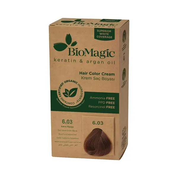 Biomagic, Haarkleur, Haarkleur Donker Goud Blond (6, 03) 250 G - (6.03 Donker Goudblond) thumbnail