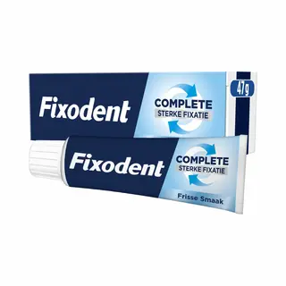 2e Halve Prijs, Fixodent Kleefpasta Complete Fresh 47 Gr