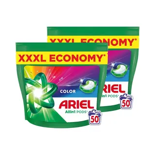 Ariel Wasmiddel Pods – Color All-in-1 | 100 Wasbeurten